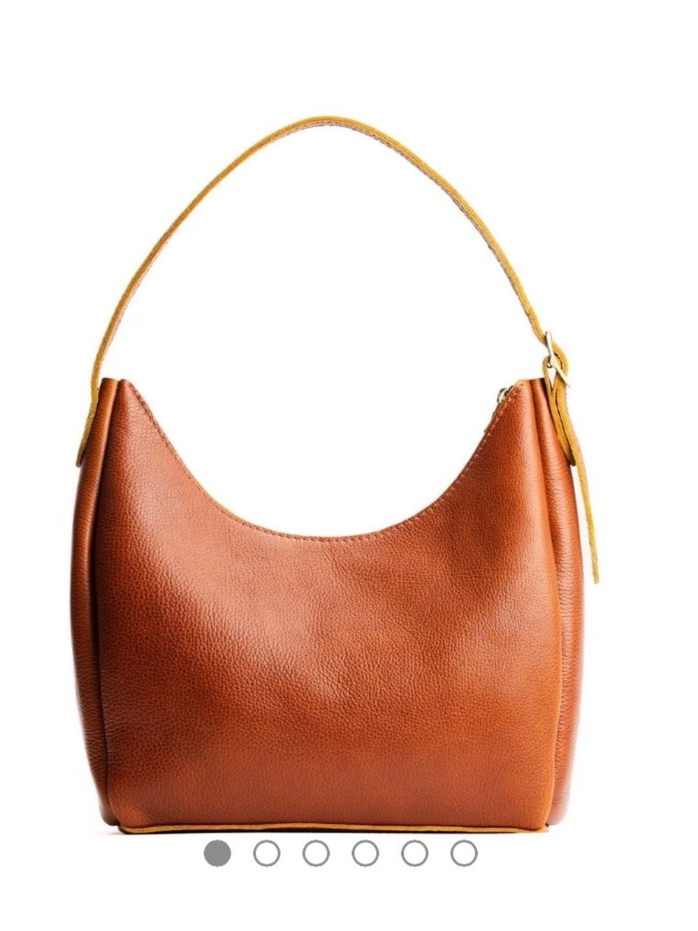 Portland Leather Aspen Shoulder Bag in Siena